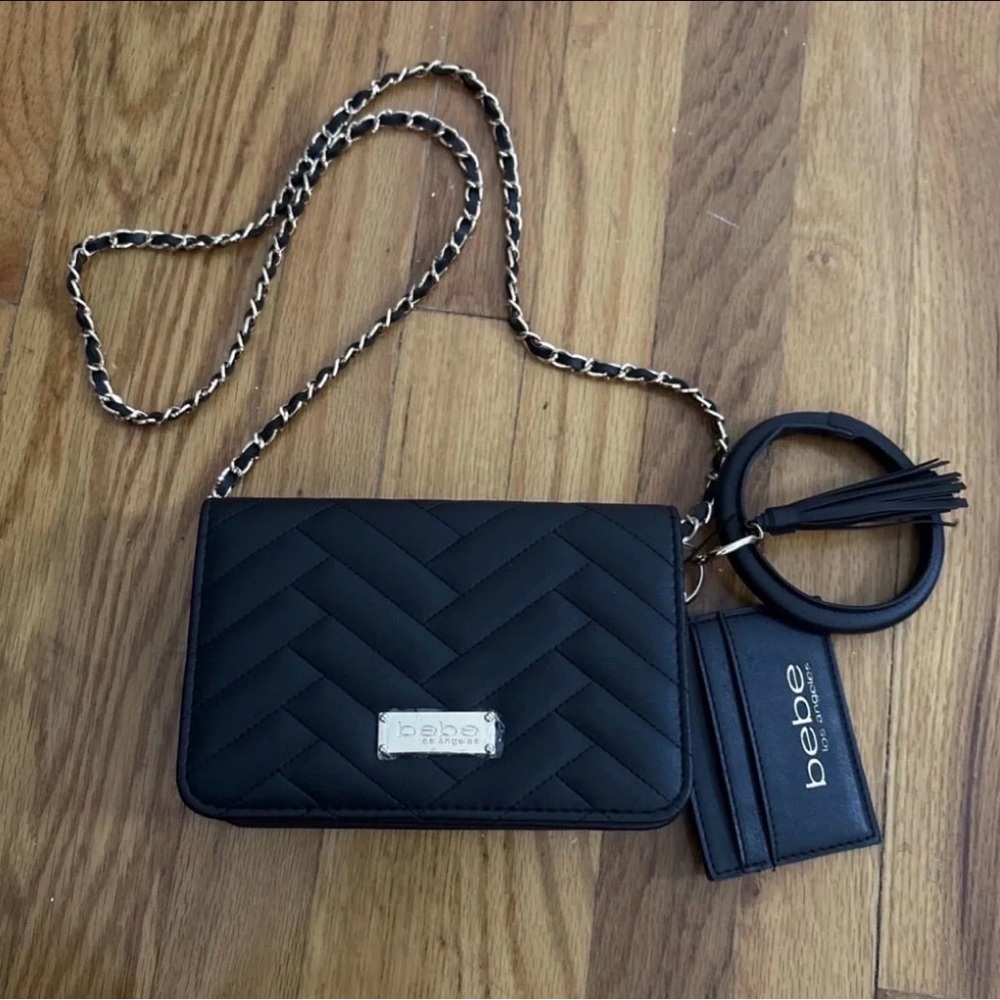 Bebe Sophia Quilted Crossbody